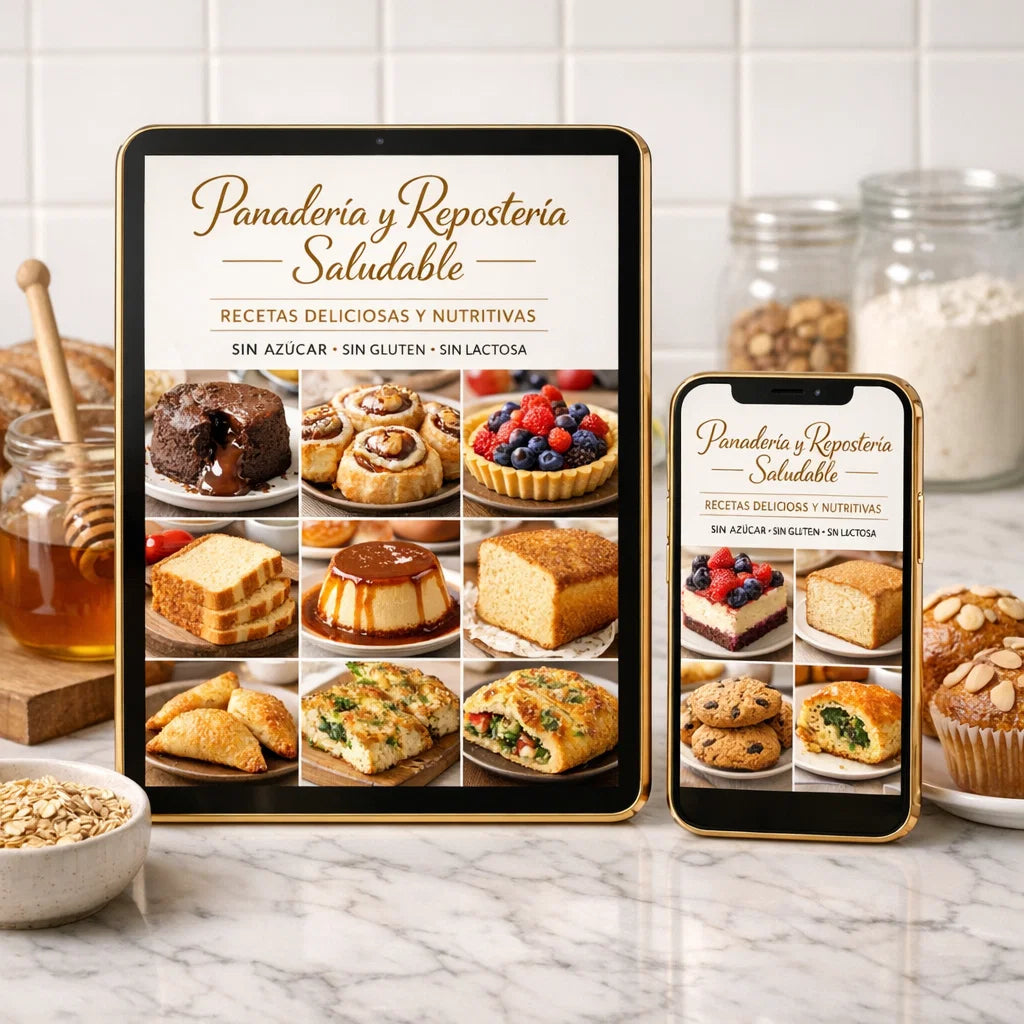 Sistema Definitivo de Panadería y Repostería Saludable en Casa