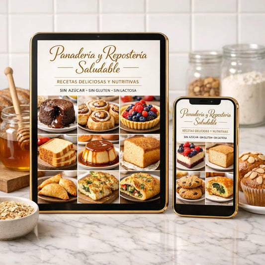 Sistema Definitivo de Panadería y Repostería Saludable en Casa
